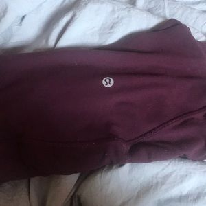 Maroon Lululemon Align Leggings